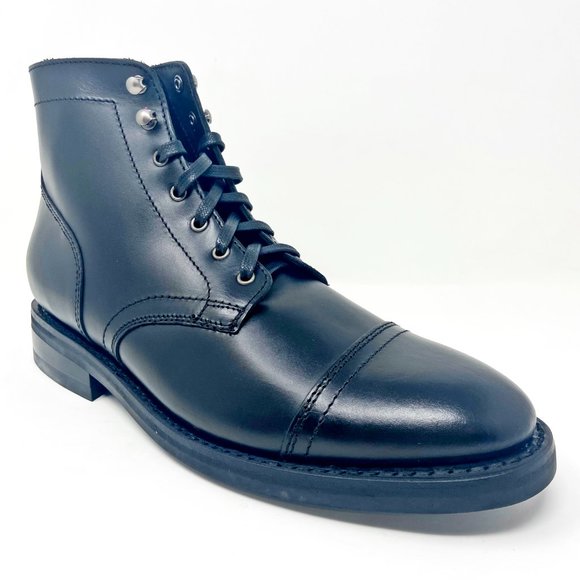 Thursday Boot Co Mens Captain Boot Black Handcrafted Leather main image 4